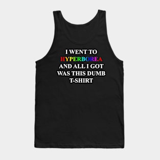 Hyperborea Souvenir Tank Top